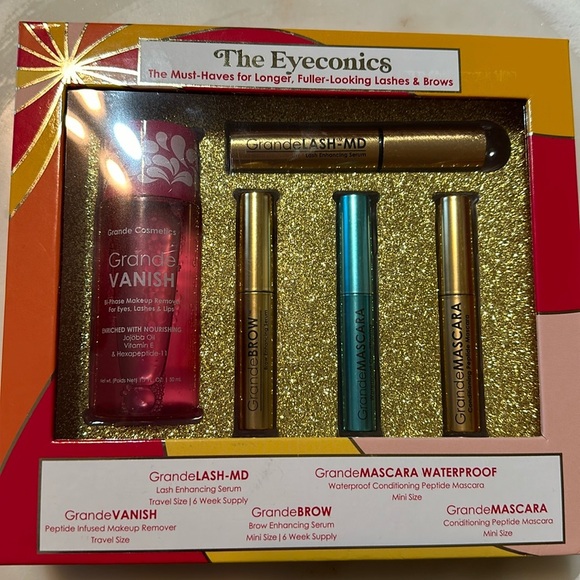 GrandeLashholiday gift set the eyeconics grandelash MD NTW